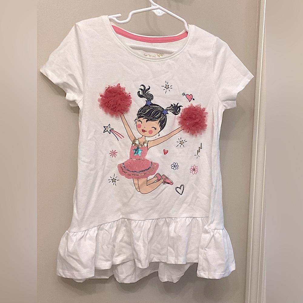 Girls Cynthia Rowley Pom Pom shirt, Never Worn.50/75% Bundle Deals